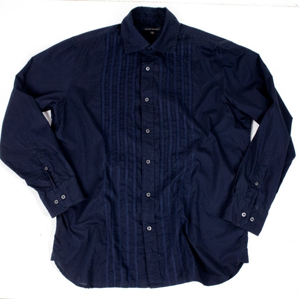 Banana Republic Men Button Down Dress Shirt Large